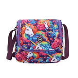 Rainbow Hair Unicorn Senior Lunch bag bag1