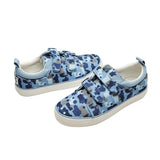 Cars Camouflage Double Strap Kids Sneakers