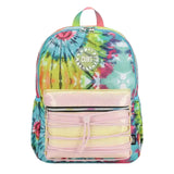 Green & Yellow Tie Dye Backpack