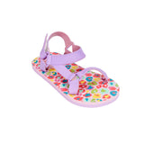 Purple Leopard Girls Sling CUBS Sandal