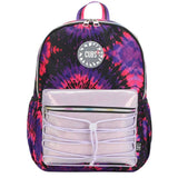 Black & Purple Tie Dye Backpack