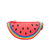 Fushia/Rainbow Watermelon Pouch