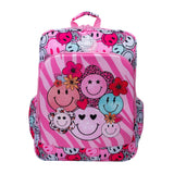 Pink Smiles Hard Top Backpack