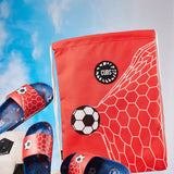 Red Football Goal String Bag