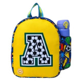 Football Fan letter A Lunch Bag Backpack Nursery