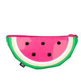 Water Melon Fushia Holes Pouch