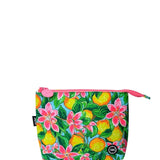 Fuchia Lemon Medium Pouch 1