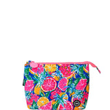 Fuchia Lemon Medium Pouch 2