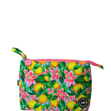 Fuchia Lemon Large Pouch 1