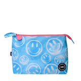 Smiley Clouds Large Pouch