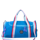 Turquoise One Side Pocket Large Duffel Bag 1