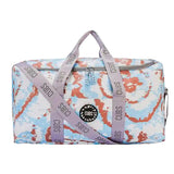 Baby Blue Tie Dye Weekender Duffel Bag