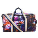 Purple Galaxy Weekender Duffel Bag
