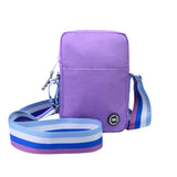 Lilac/Grey Crossbody Bag
