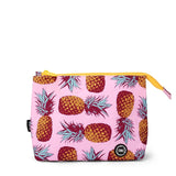 Purple Pineapples Medium Pouch