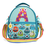 Mint Green Monsters Pre-School Lunch Bag A