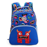 Blue Monsters Pre-School Backpack H