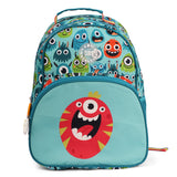 Mint Green Monsters Pre-School Backpack O