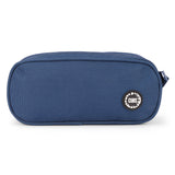 Blue Black Double Zipper Pincel case