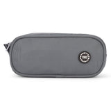 Dark Grey Double Zipper Pincel case