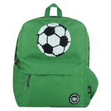 Football Sequin Boys Backpack