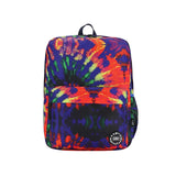 Red/Black Tie Dye Junior Student Backpack