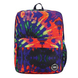 Red/Black Tie Dye Junior Student Backpack
