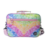 Pastel Tie Dye Flowers Junior Lunch Bag