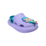 Kids Lilac Mermaid Clogs
