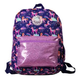 Sparkling Unicorn Navy Backpack