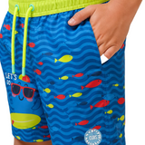 CUBS Boys Swim Trunk Let's Go Octo