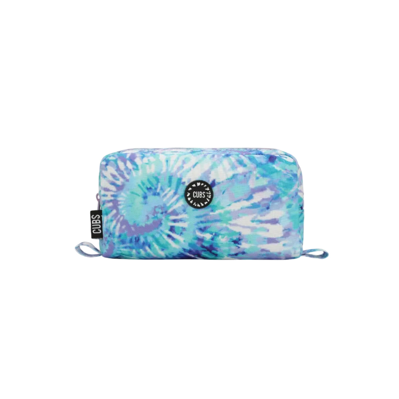 Lilac & Tiffany Blue Tie Dye Pencil case