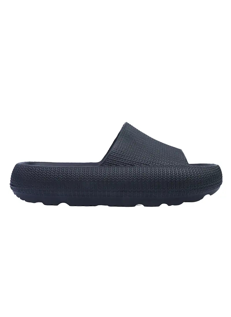 Black Eva Virgo Unisex Slide