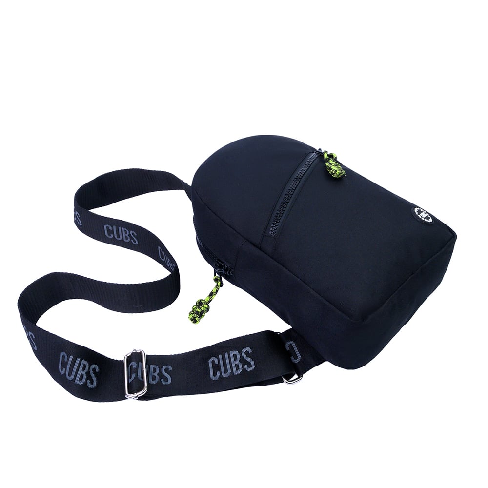 Black Sling Front Zipper