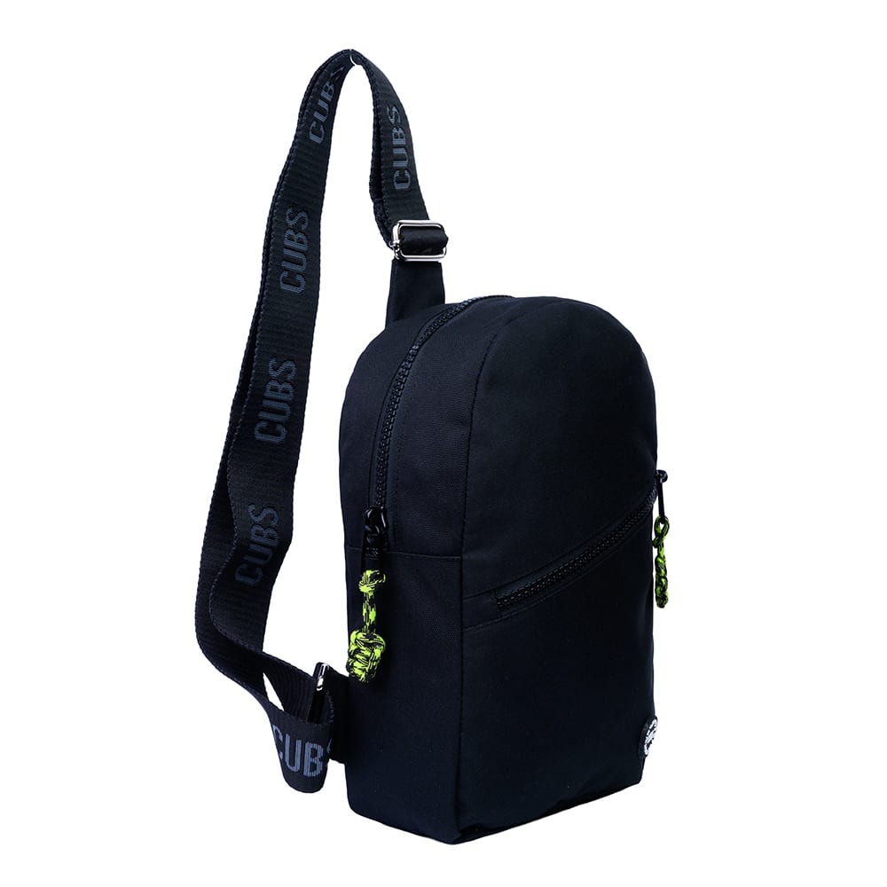 Black Sling Front Zipper