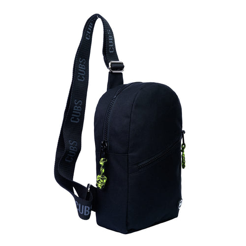 Black Sling Front Zipper