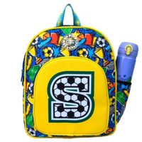 Football Fan letter S Nursery Backpack