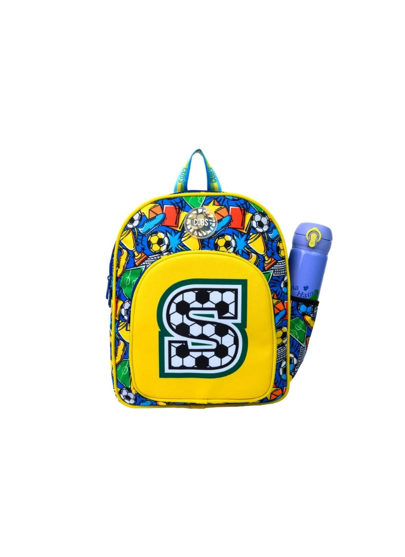 Football Fan letter S Nursery Backpack