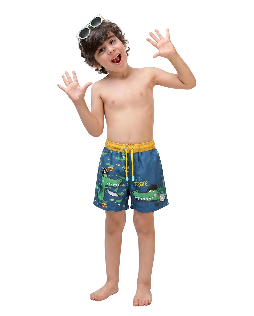 CUBS Boys Swim Trunk Little Pirate Croc