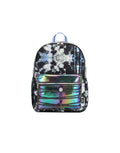 Inky Black tie dye High School Backpack