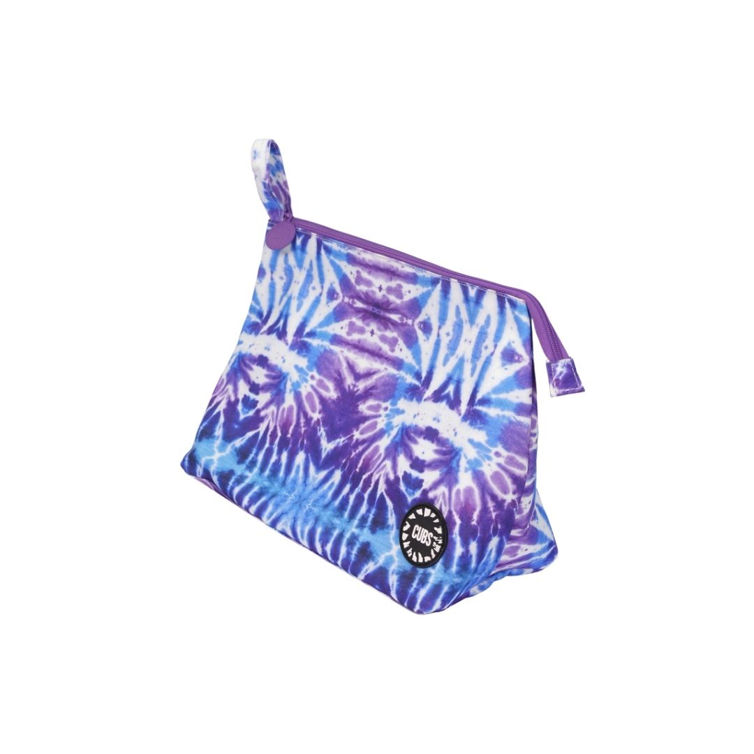 Purple tie dye 1 Large Pouch