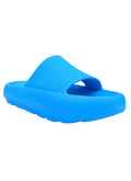 Turquoise Eva Virgo Unisex Slide