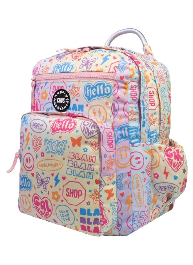 Hello Power Girl Senior Backpack