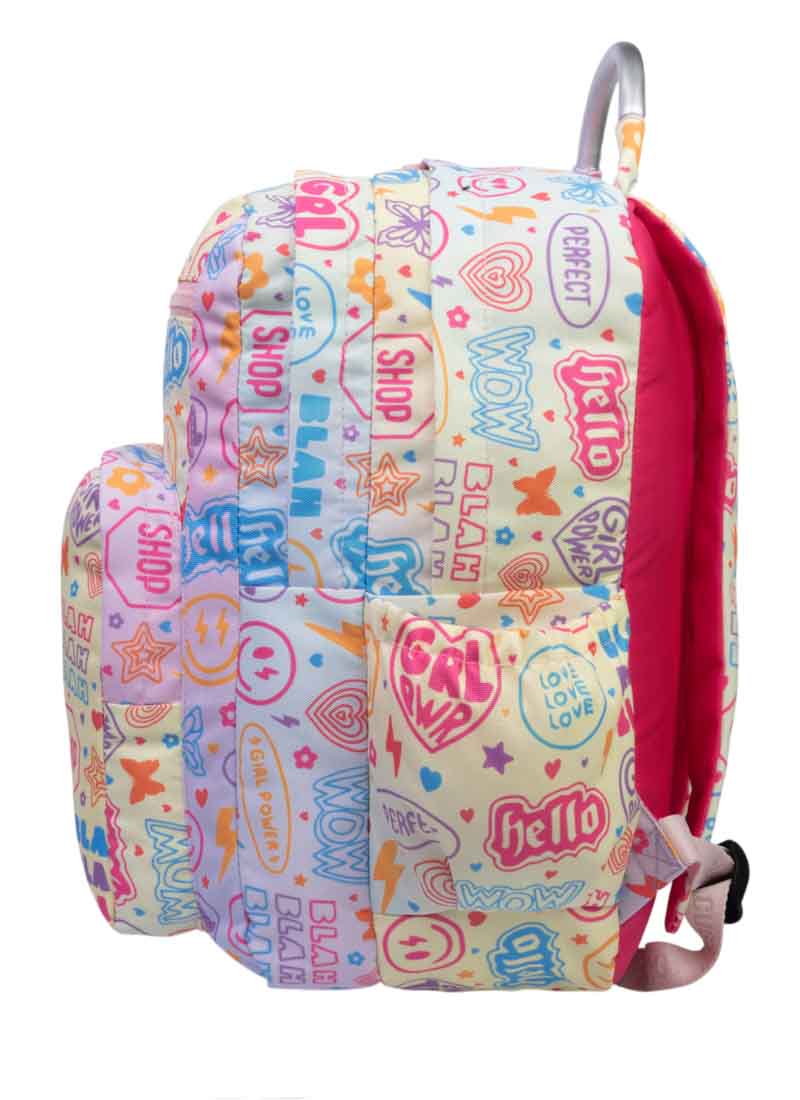 Hello Power Girl Senior Backpack