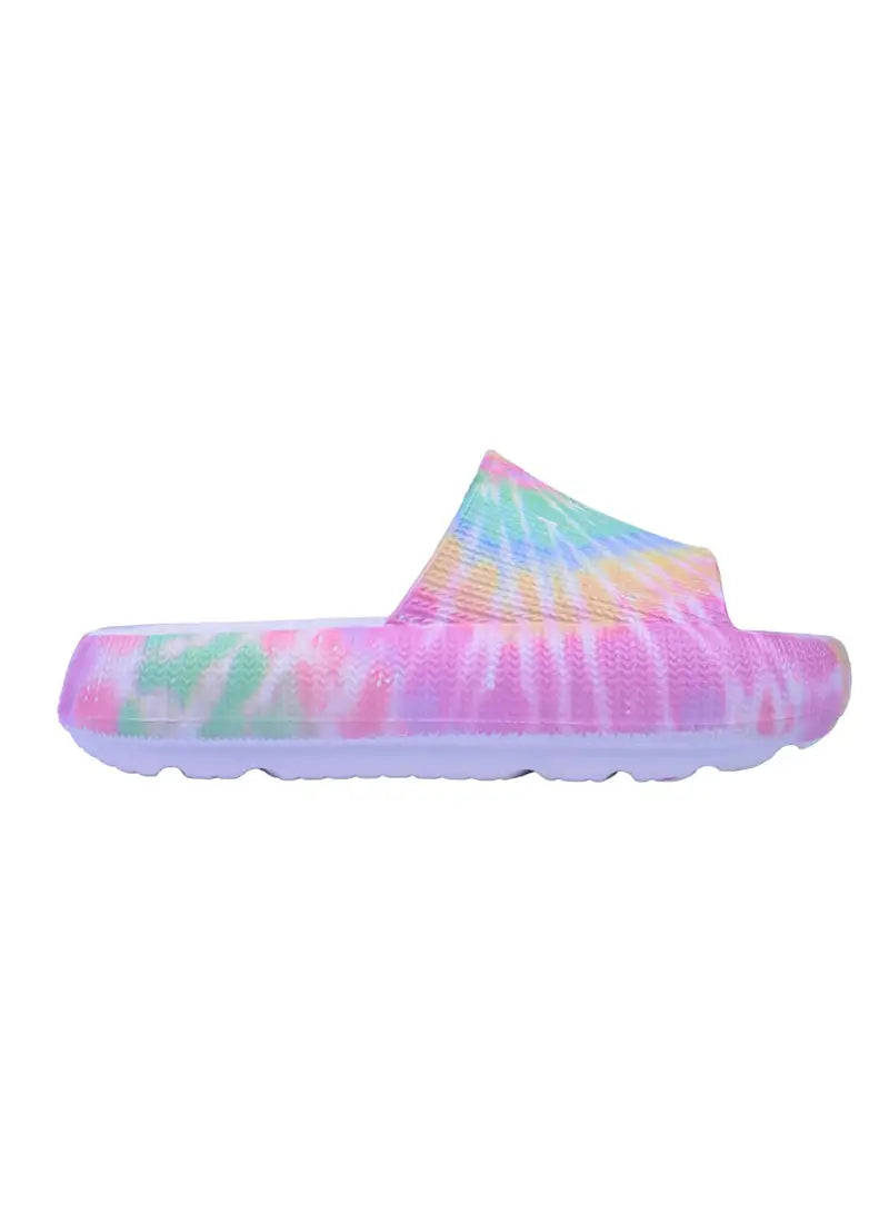 White Tie-Dye Eva Virgo Girls/Women Slide