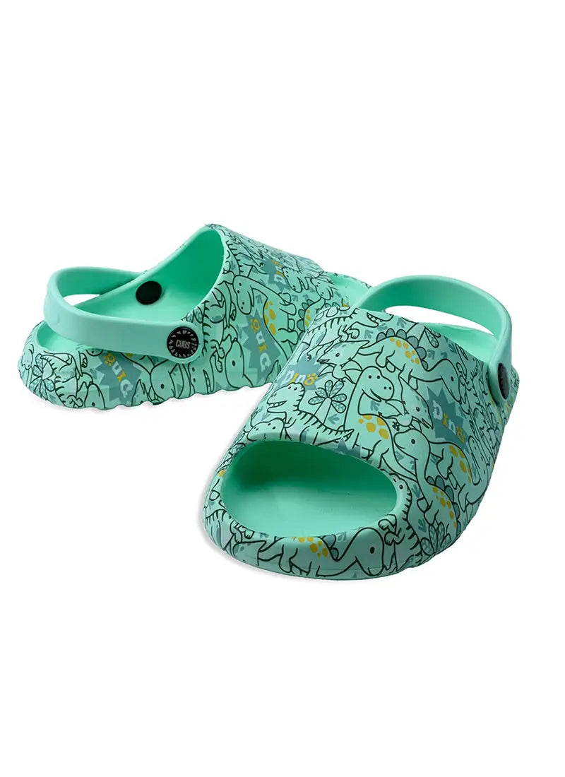 Open Toe Neon Green Football