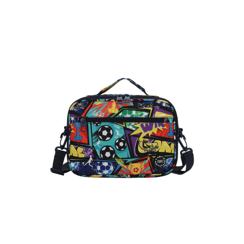 Crazy about the Game cross body lunch bag