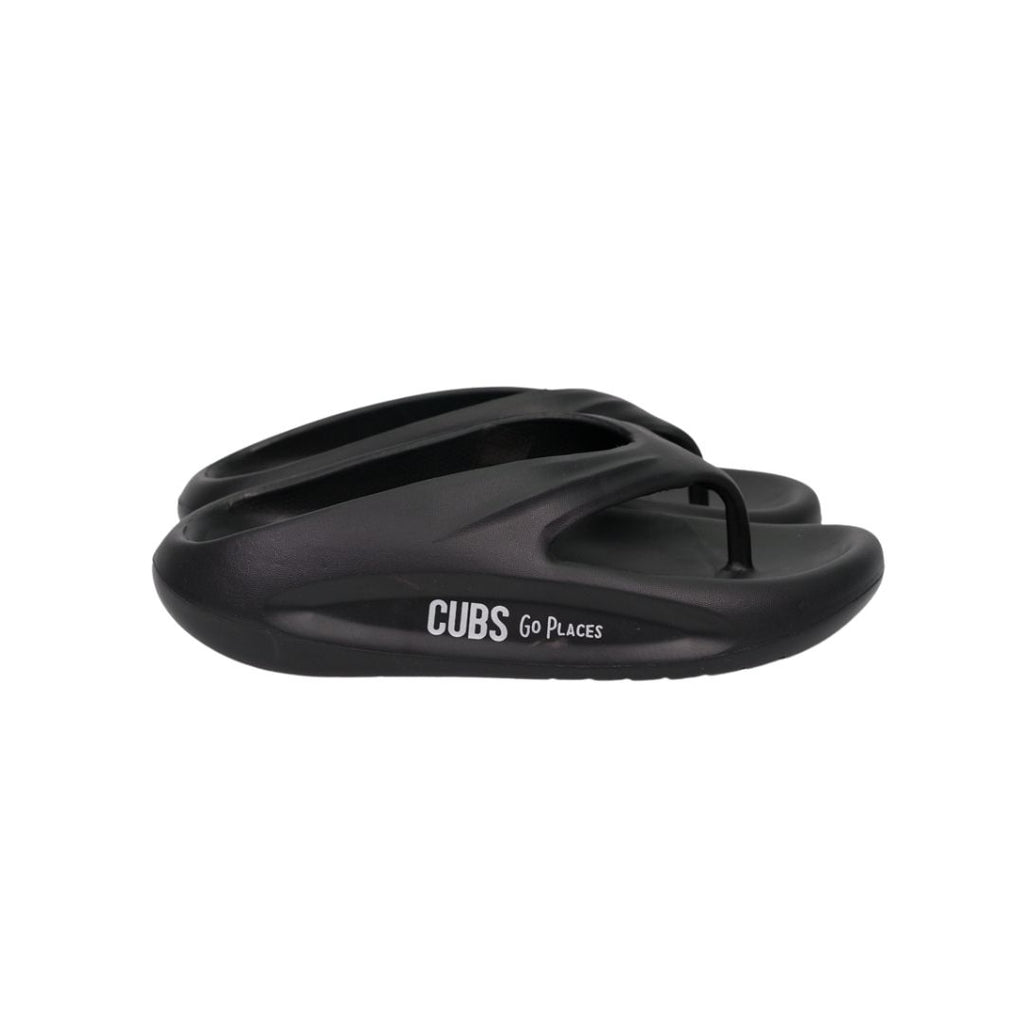 CUBS Chunky High Platform Flip Flop Black