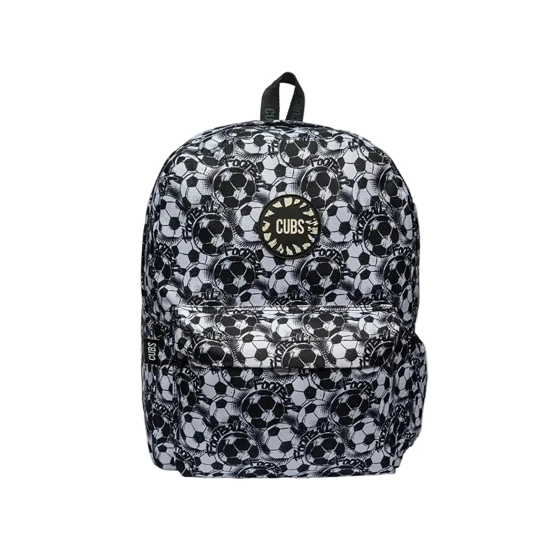 Football Black and white Junior Backpack