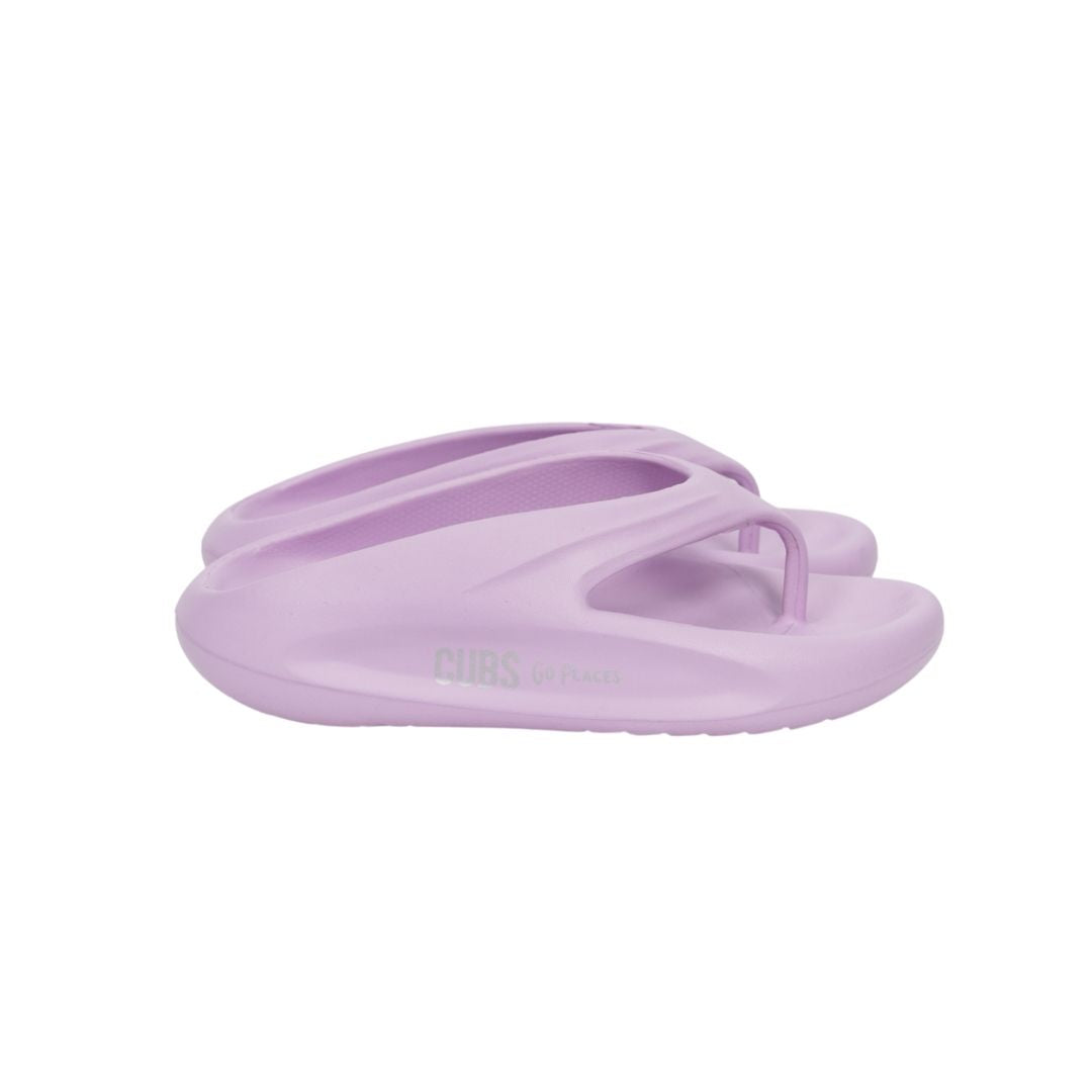 CUBS Chunky High Platform Flip Flop Lilac